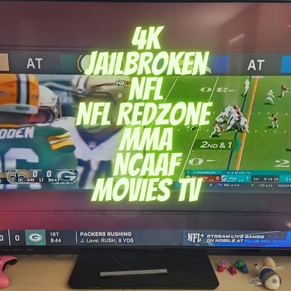 4k Google TV Box. NFL, NFL Red Zone, MMA, UFC, PPV Boxing,